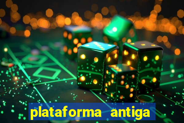 plataforma antiga de jogos